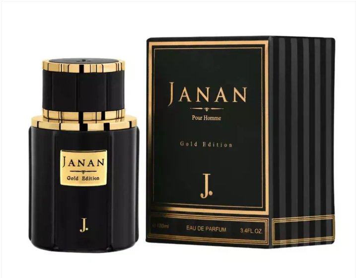 J. JANAN Unisex Perfume pour homme-Gold edition