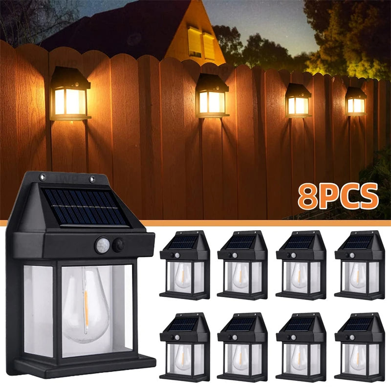 Waterproof Wireless Outdoor Solar Wall Lights