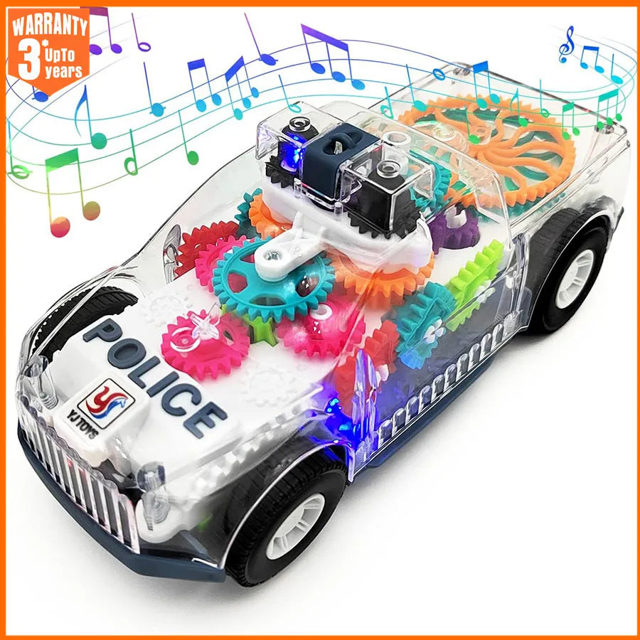 Light Up Baby Toddler Police Car