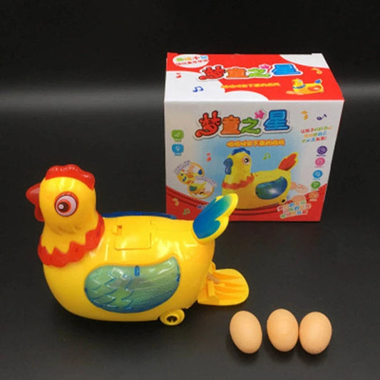 Electric Hen Laying Eggs Toy with Sound