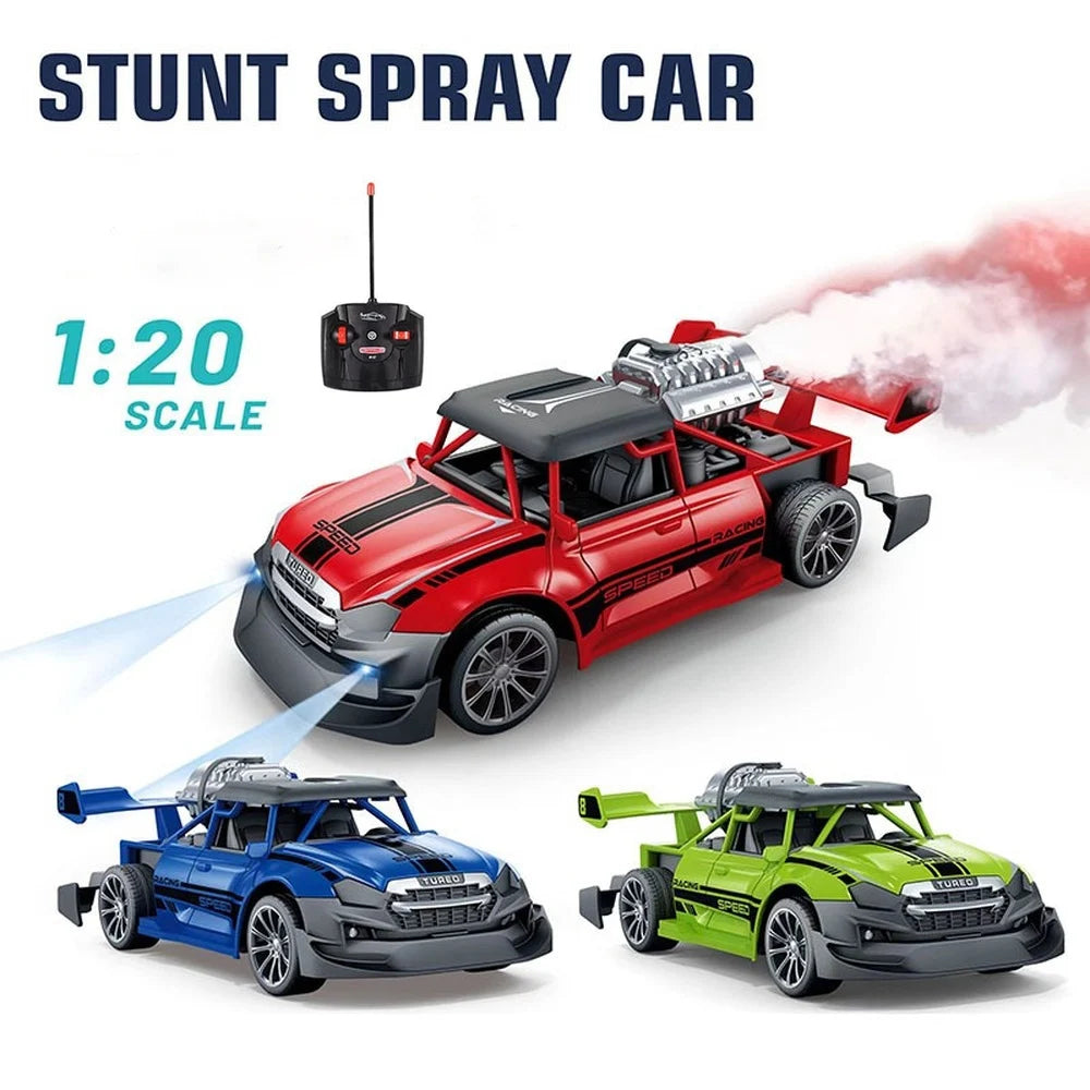 1:20 RC Cars Stunt Remote Control Cars Pickup Trucks Spray with Water