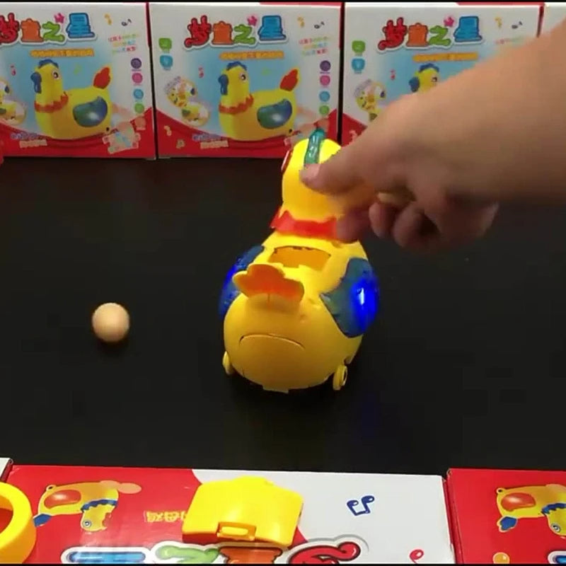 Electric Hen Laying Eggs Toy with Sound