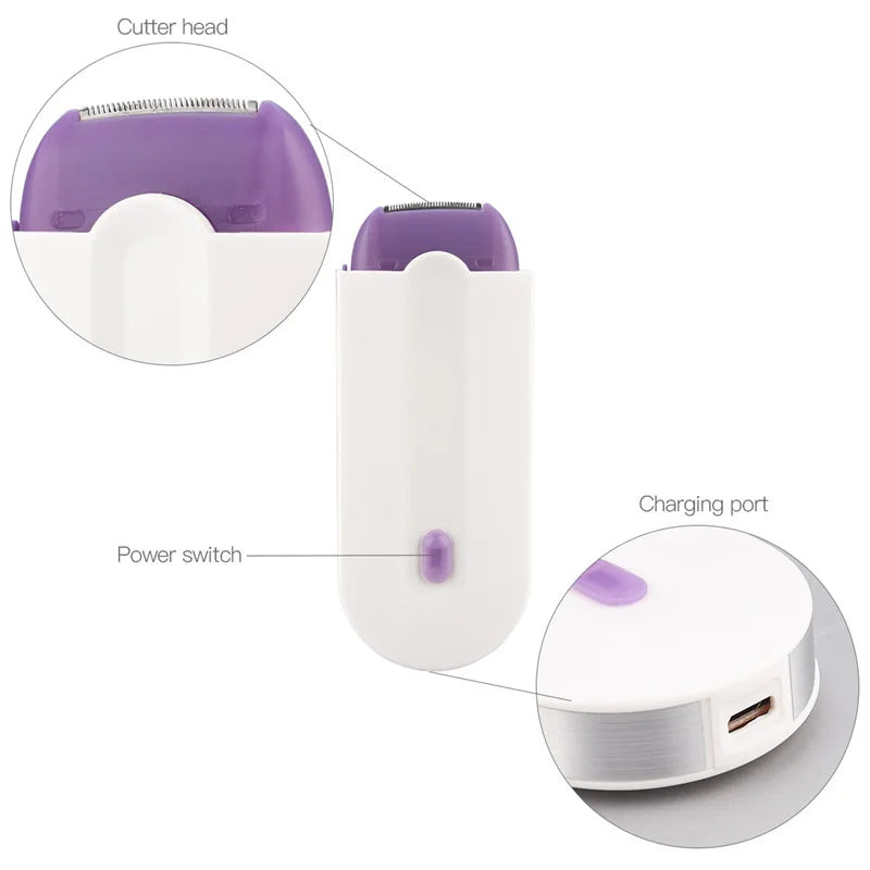 Painless Hair Removal Kit Epilator for Women Body