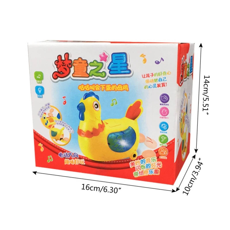 Electric Hen Laying Eggs Toy with Sound