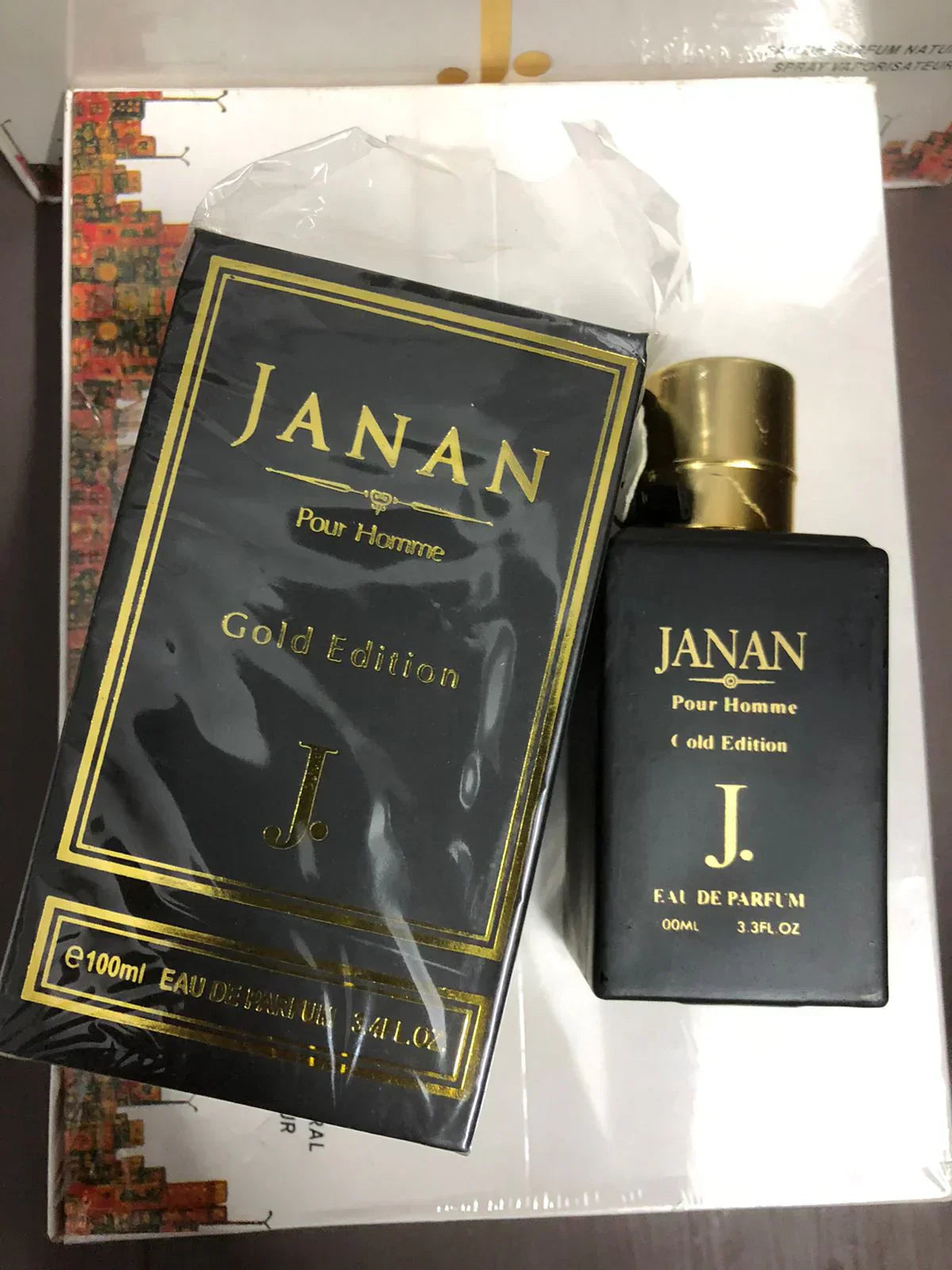 J. JANAN Unisex Perfume pour homme-Gold edition