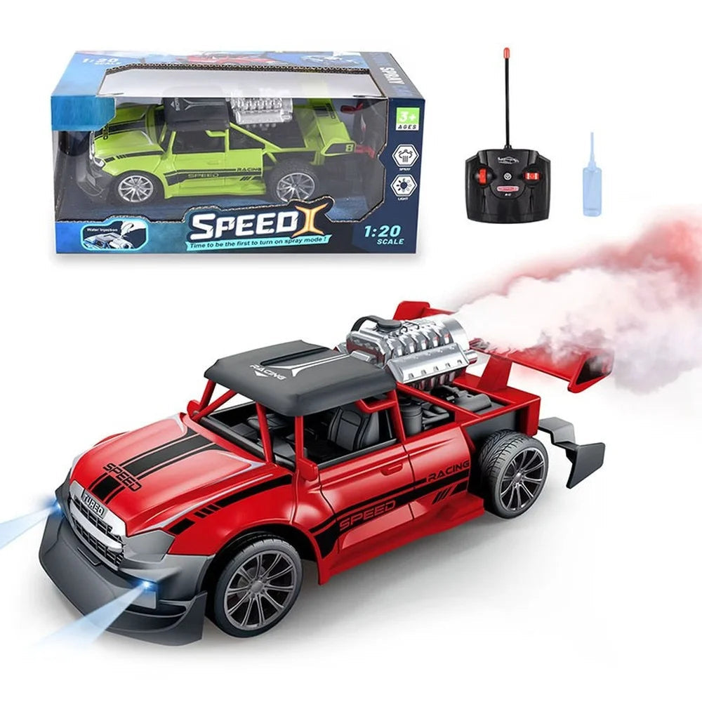 1:20 RC Cars Stunt Remote Control Cars Pickup Trucks Spray with Water