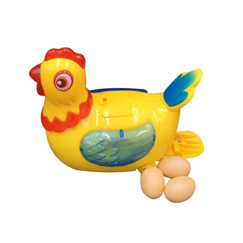 Electric Hen Laying Eggs Toy with Sound