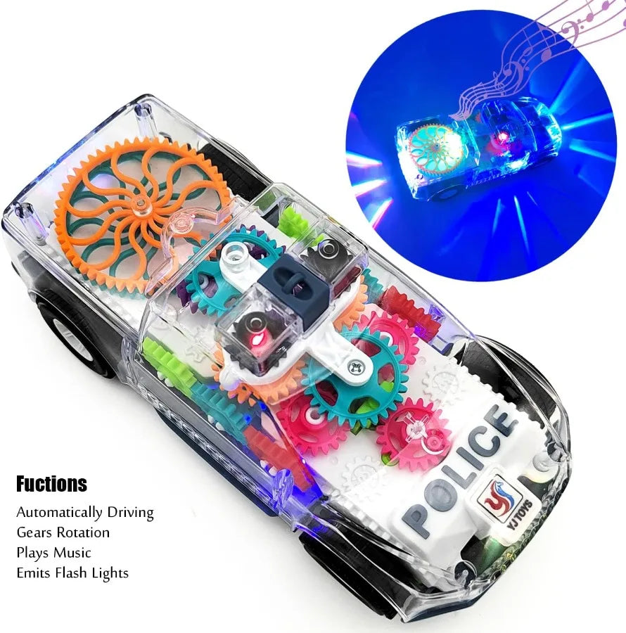 Light Up Baby Toddler Police Car