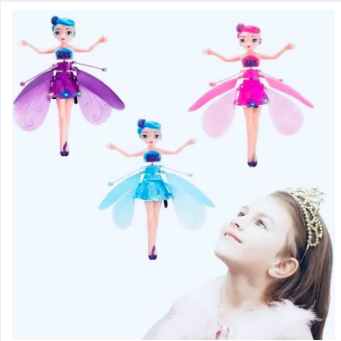 Flying Doll Toys Magic Baby Doll Rechargeable With Led Lighting