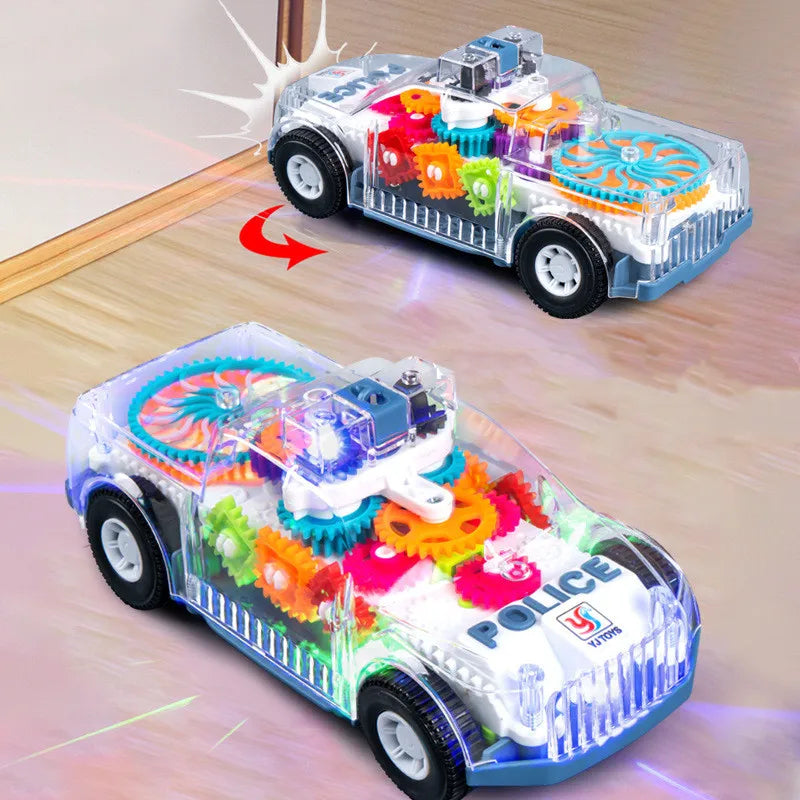 Light Up Baby Toddler Police Car