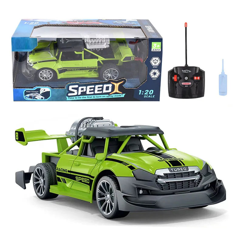 1:20 RC Cars Stunt Remote Control Cars Pickup Trucks Spray with Water