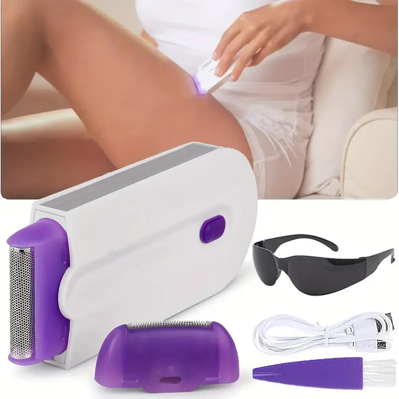 laser painless hair remoal device