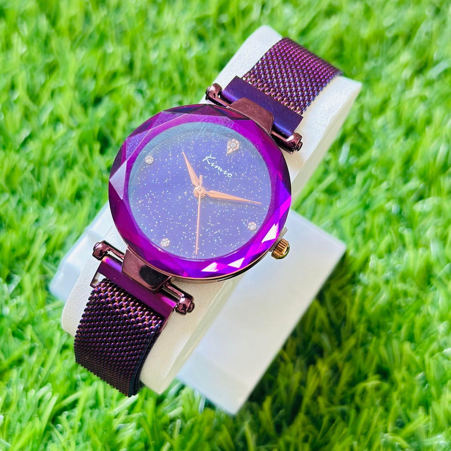 Dreamy Purple Starry Ladies Watch